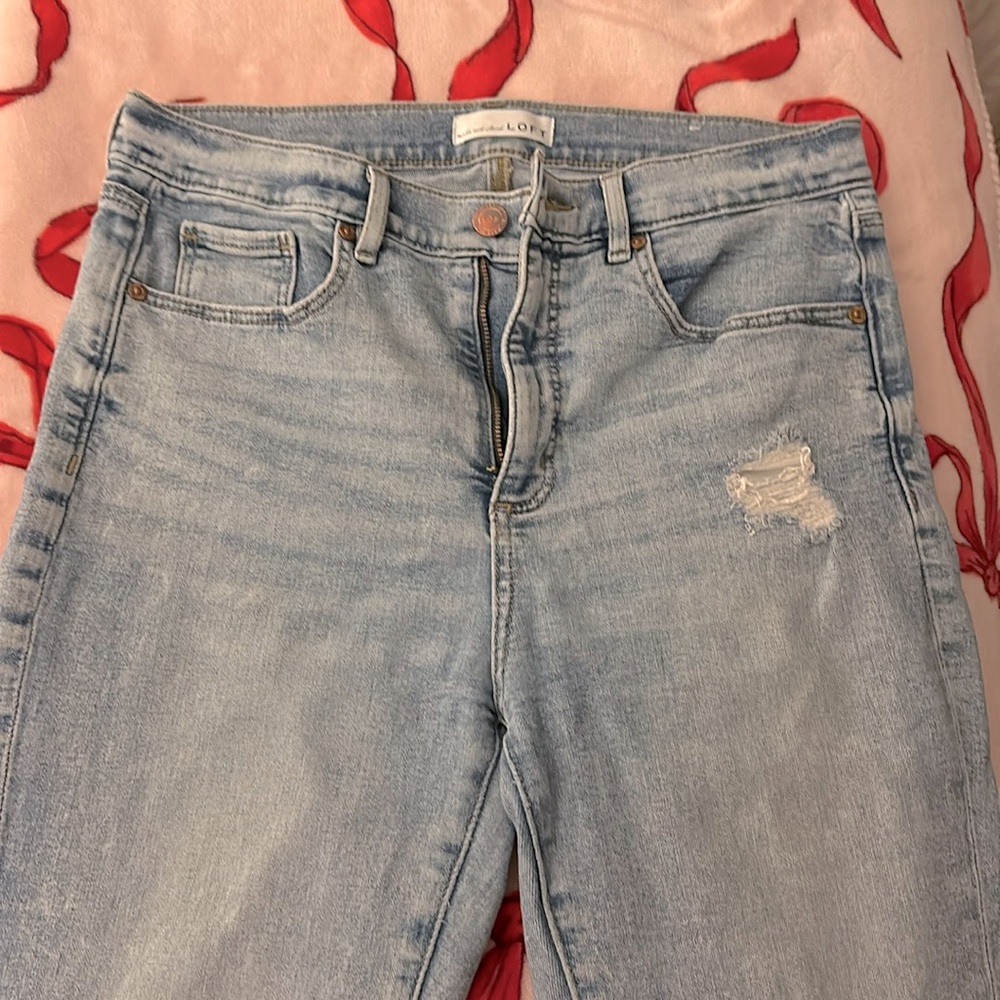 Loft Brand Blue Jeans High Waist